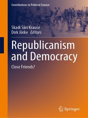 cover image of Republicanism and Democracy